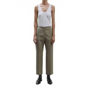 NEW ALYSI trumpet pants in salvia